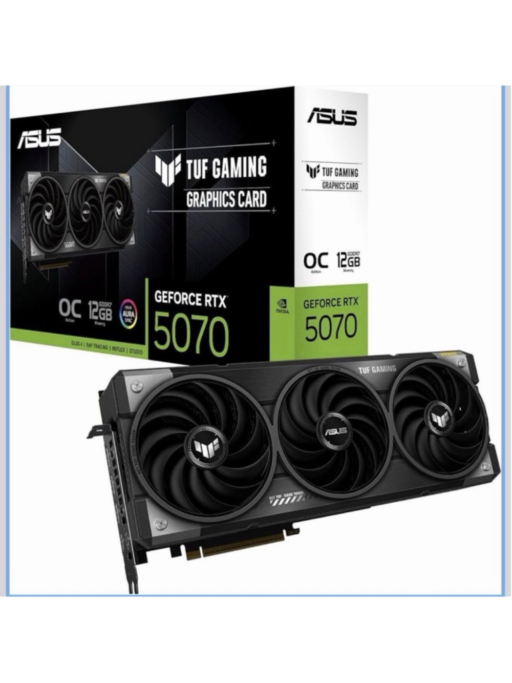 NEW SEALED ASUS TUF Gaming GeForce RTX 5070 OC Edition 12GB GDDR7 GPU